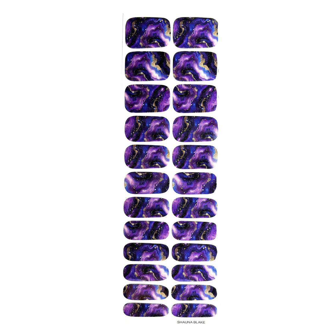 Amethyst Geode Exclusive Nail Wraps (PEARL)