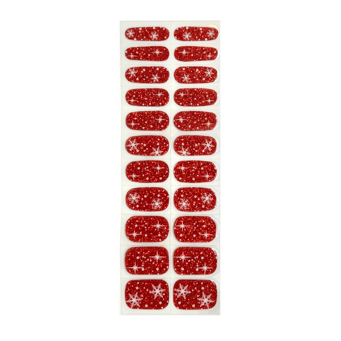Let it Snow No Light Gel Nail Wraps (NLG)