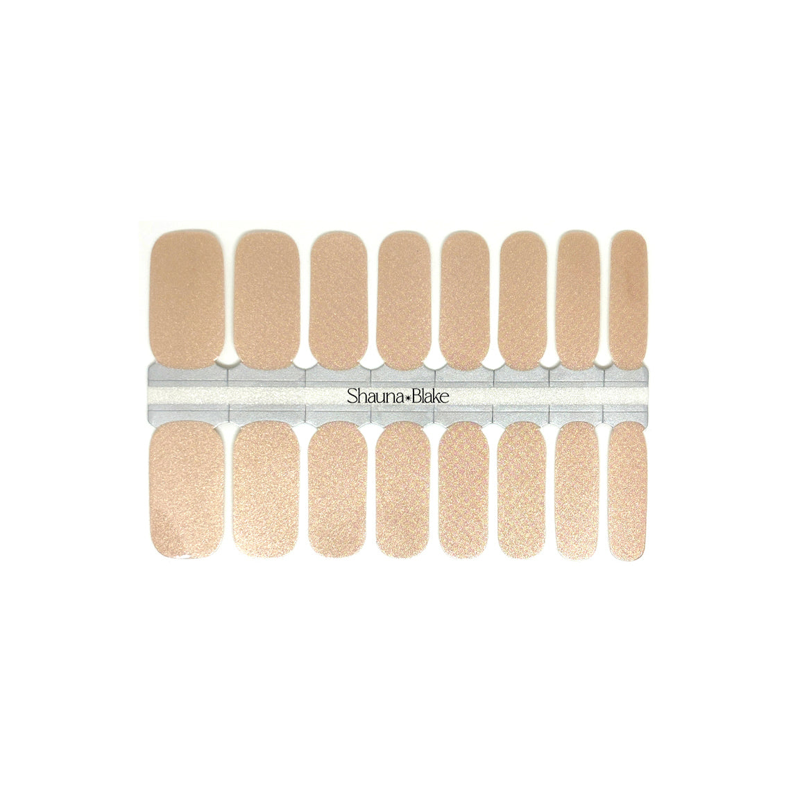 Natural Shimmer (Solid) Nail Wraps (PEARL)