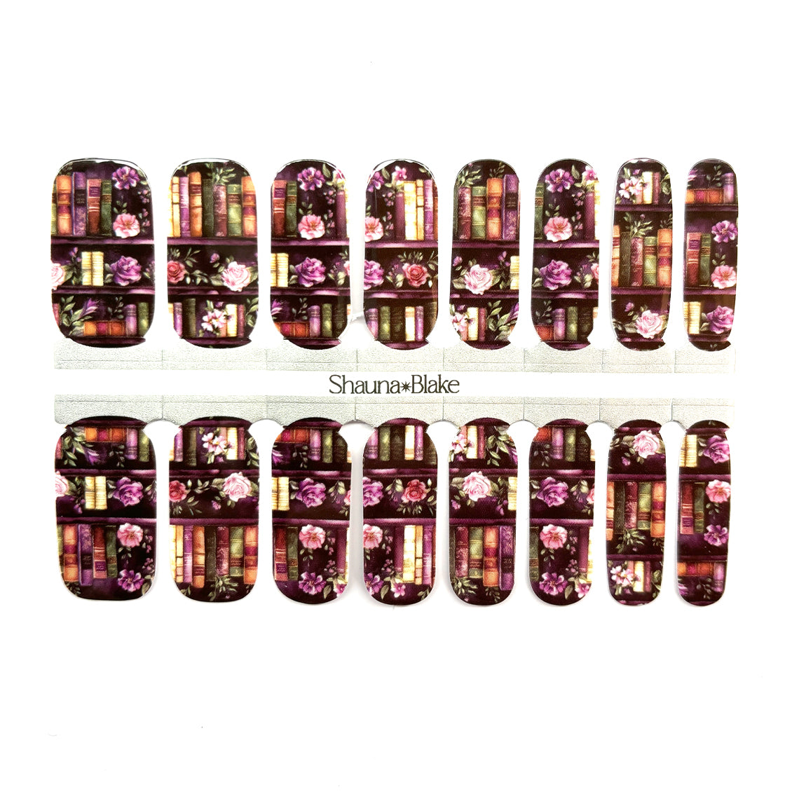 Novel Romance Exclusive Design Nail Wraps