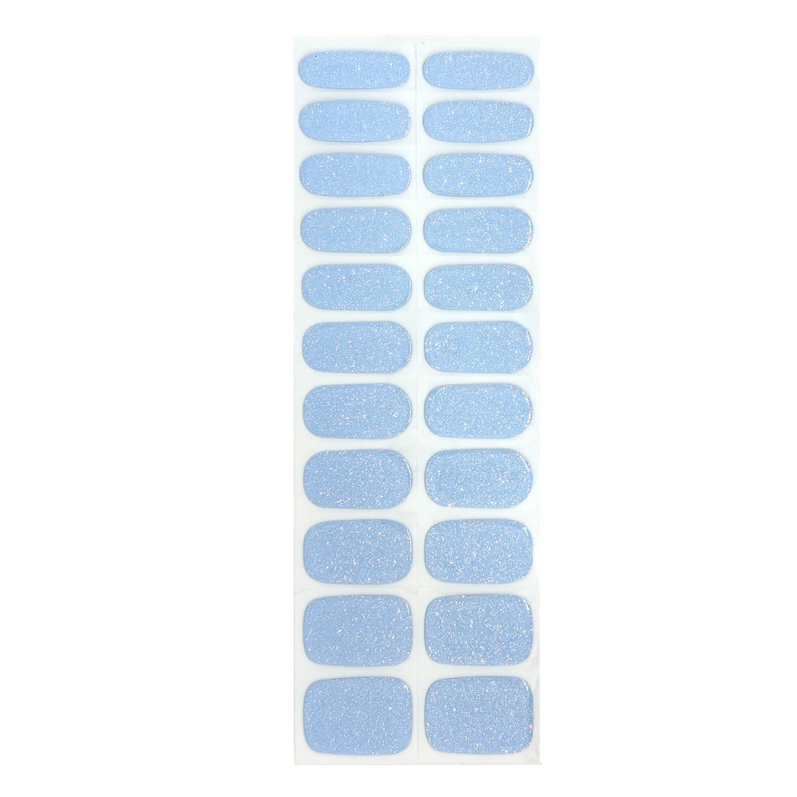 Periwinkle Crystal No Light Gel Nail Wraps (NLG)