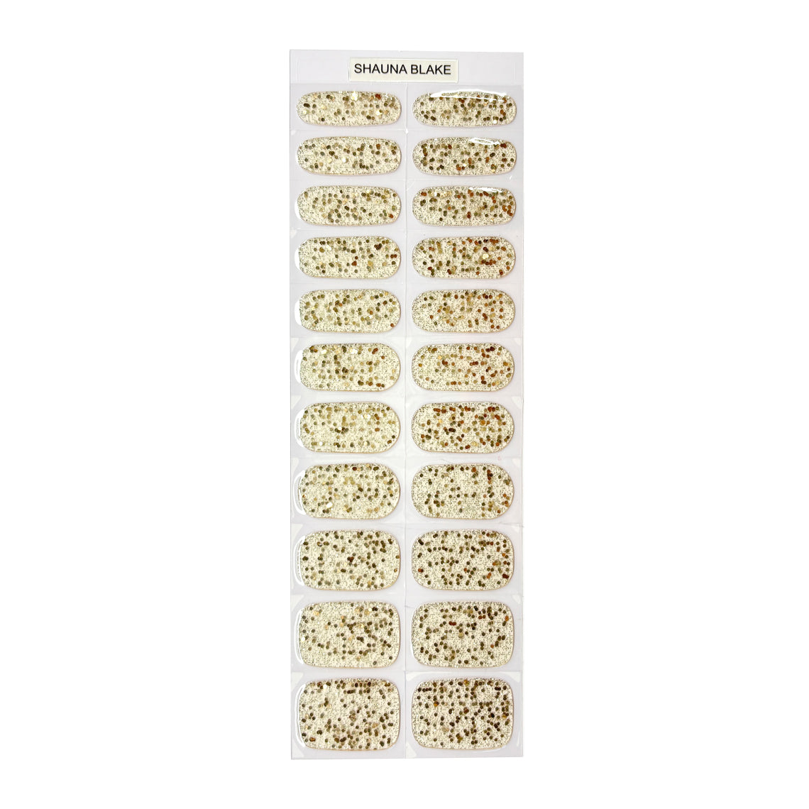 Pop the Champagne No Light Gel Nail Wraps (NLG)