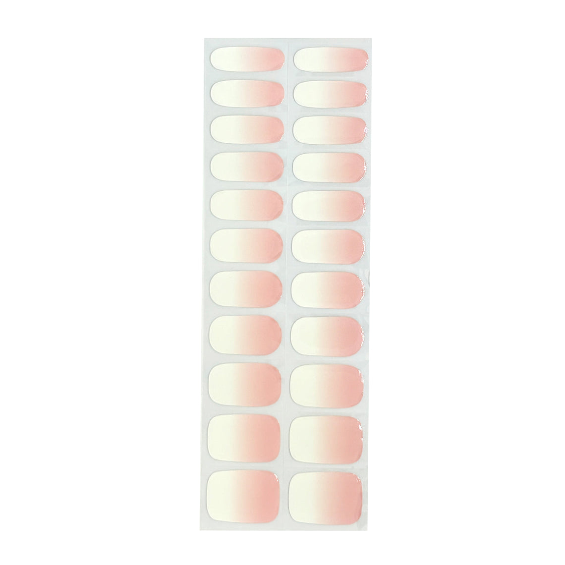 Rosé Ombre No Light Gel Nail Wraps (NLG)