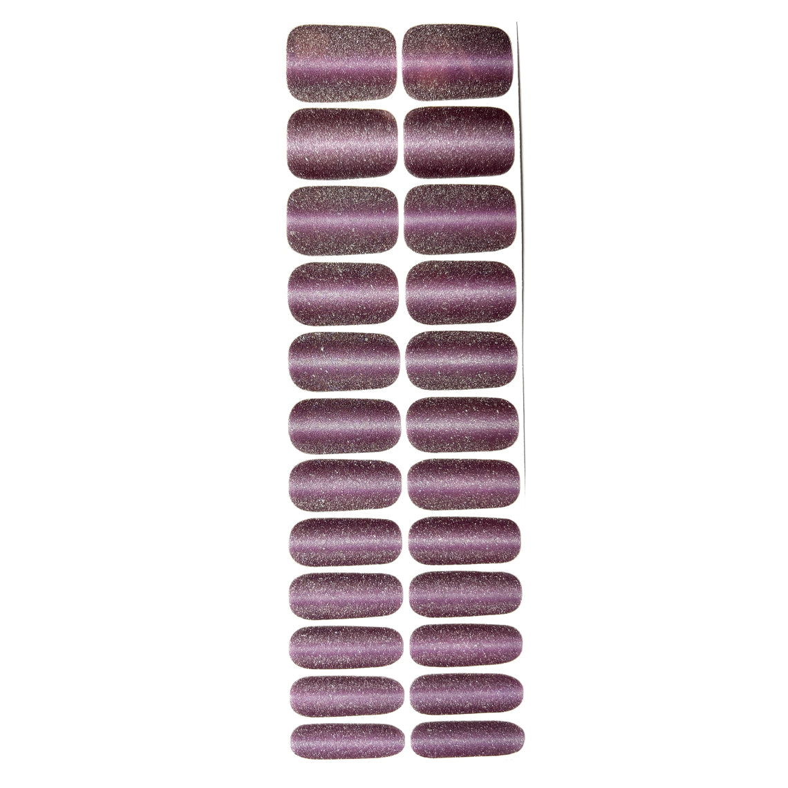 Amethyst Shimmer Nail Wraps (Cat's Eye Glitter)