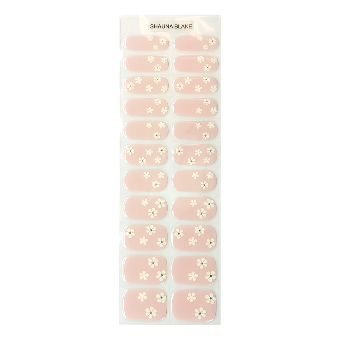 Blooming Belle No Light Gel Nail Wraps (NLG)