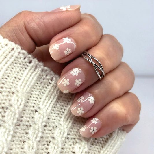 Blooming Belle No Light Gel Nail Wraps (NLG)