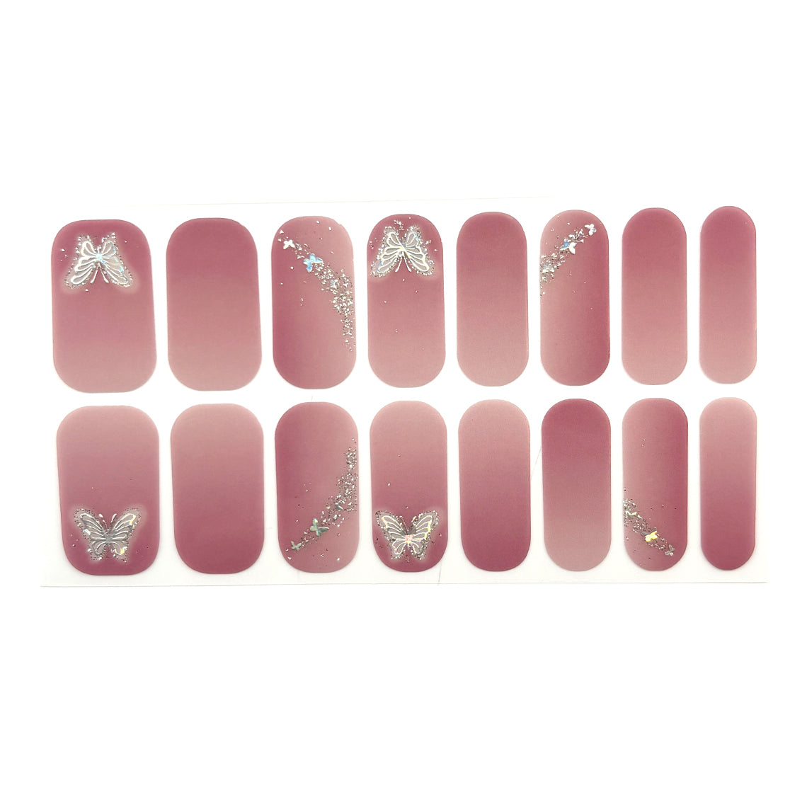 Butterfly Bliss Nail Wraps (HOLO/GLITTER)