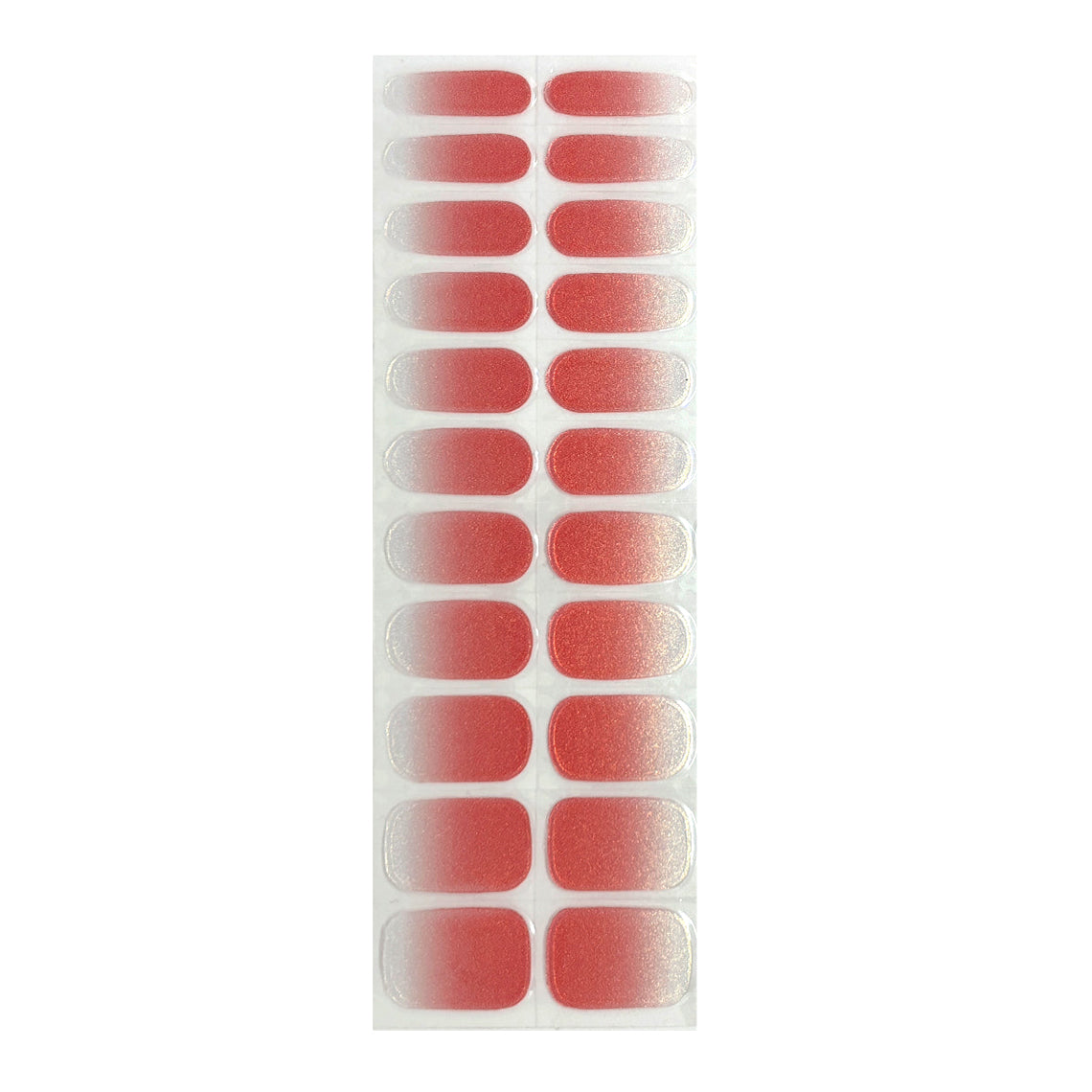Coral Pink Shifter No Light Gel Nail Wraps (NLG)