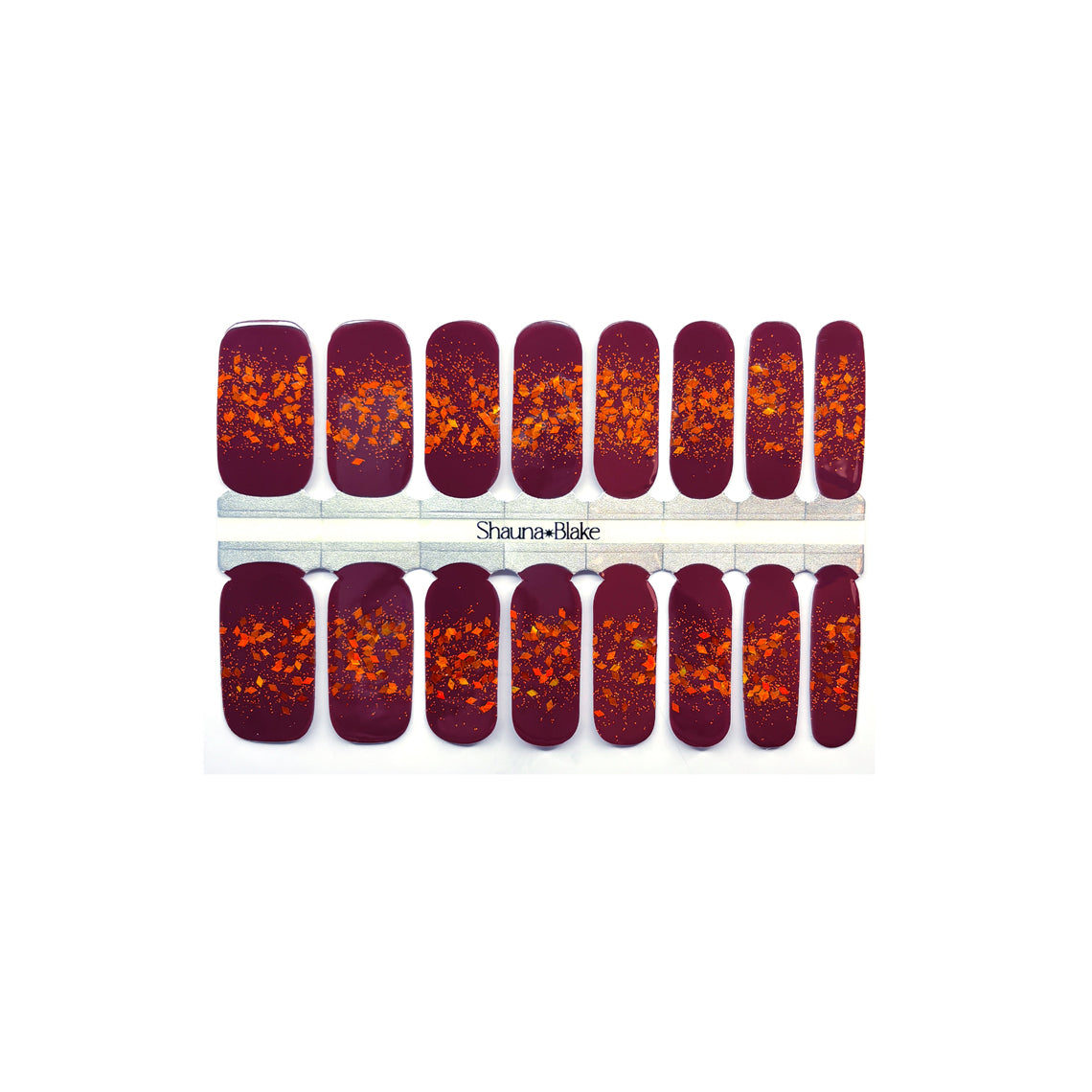 Fall Magic Exclusive Design Nail Wraps (HOLO GLITTER)