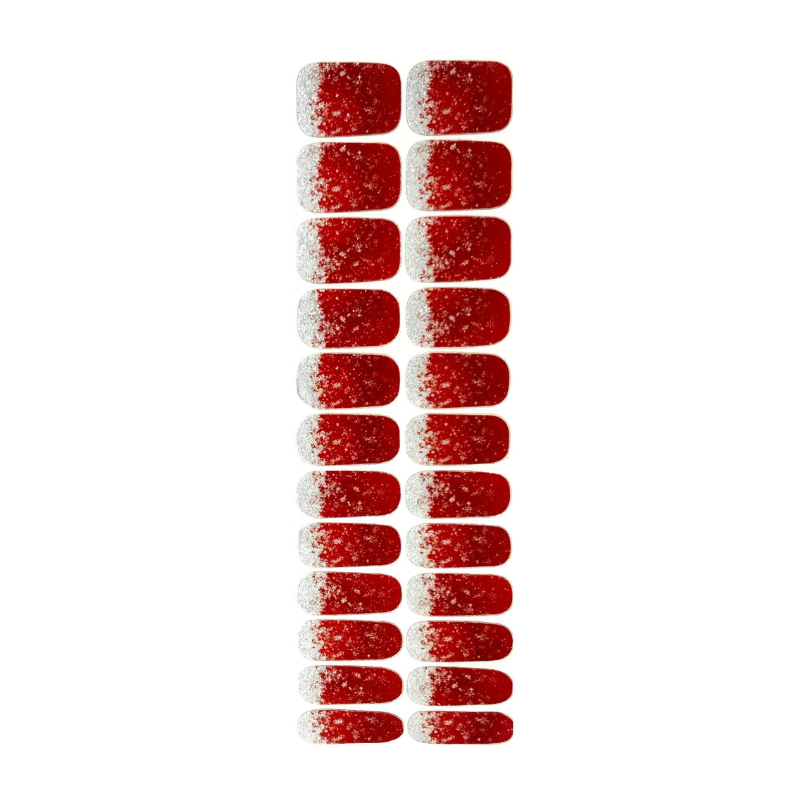 Fire and Ice Nail Wraps (GLITTER)