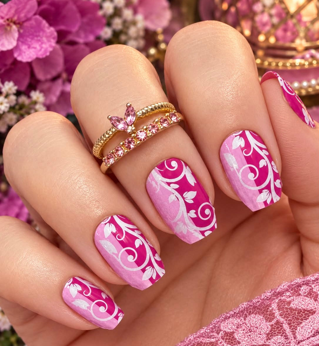 Flutterby Exclusive Design Nail Wraps (HOLO FOIL)