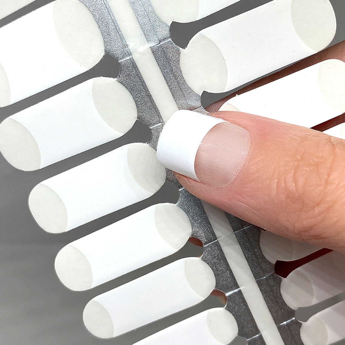 French Tips - Short Nail Wraps