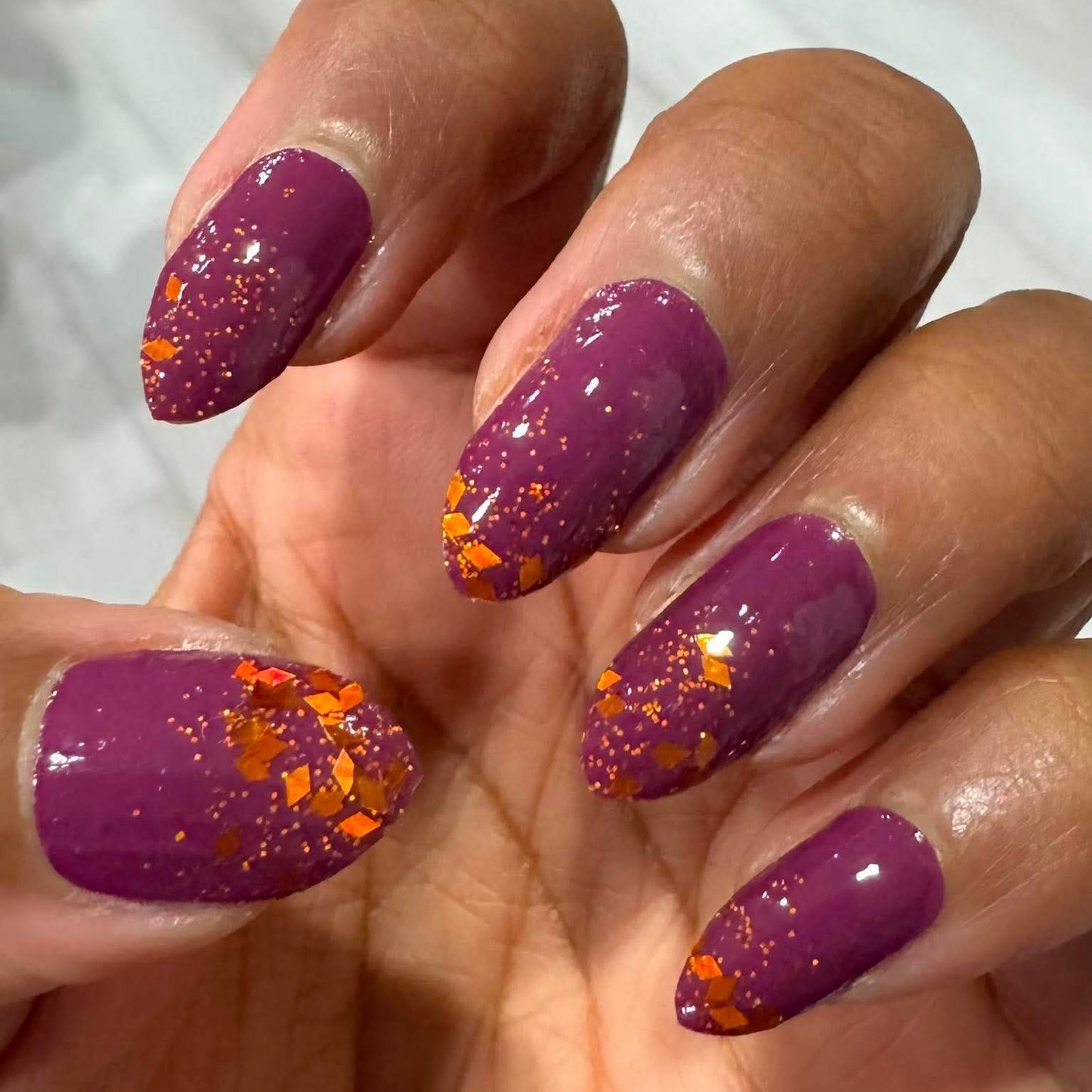 Fall Magic Exclusive Design Nail Wraps (HOLO GLITTER)