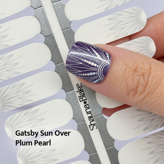 Gatsby Sun Overlay Exclusive Nail Wraps (HOLO/OVERLAY)
