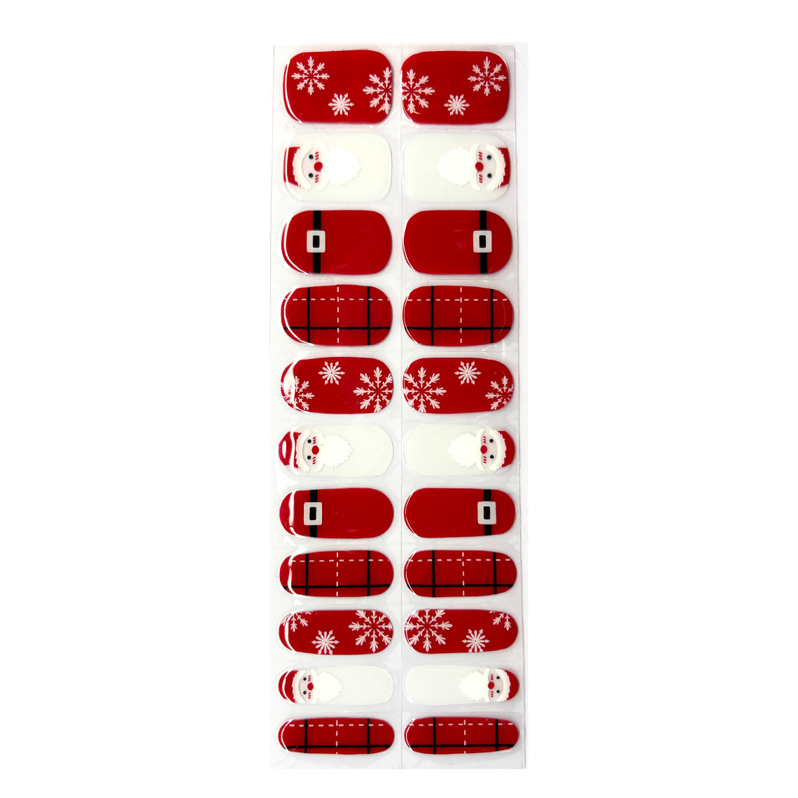 HO HO Holiday No Light Gel Nail Wraps (NLG)