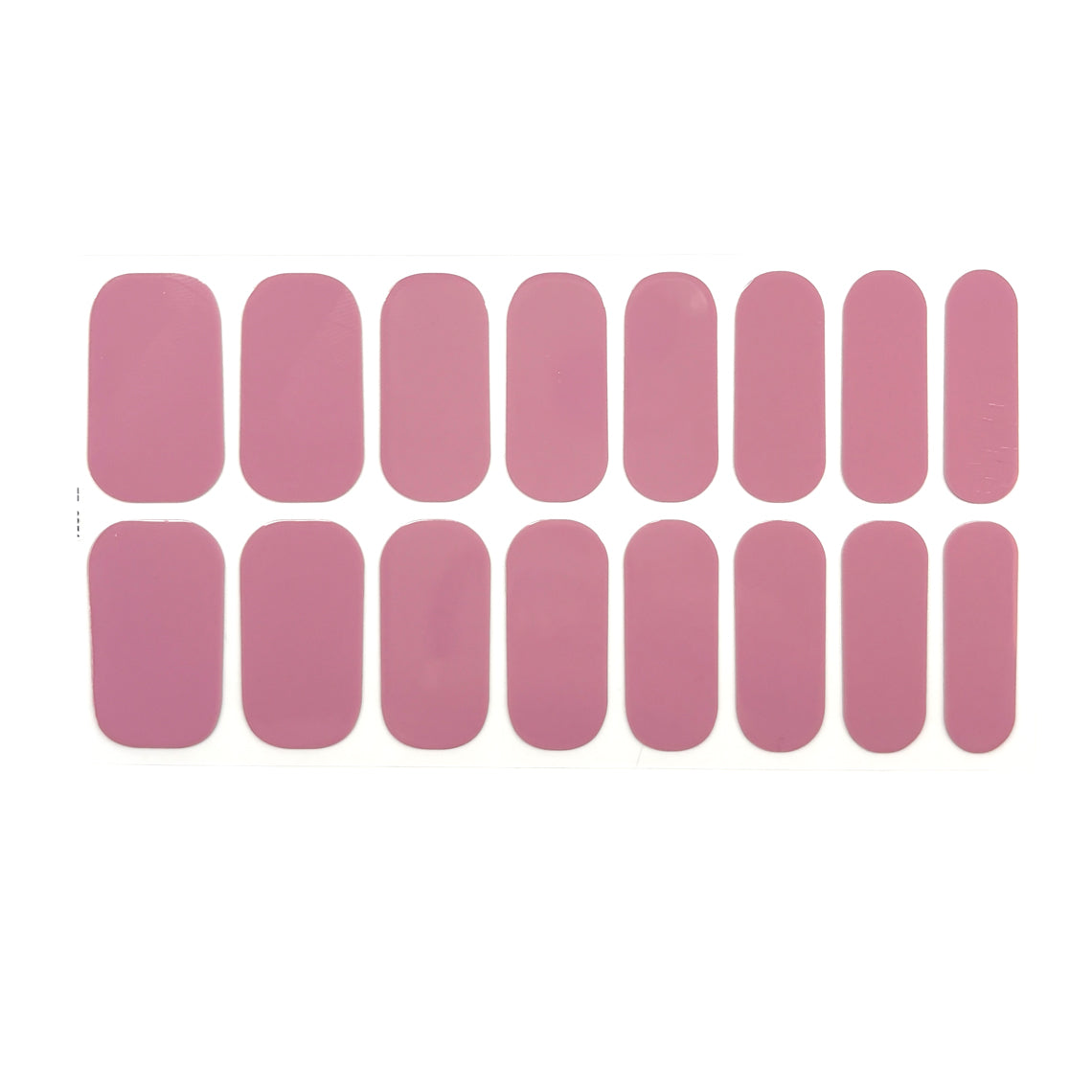 Mauve Solid Nail Wraps