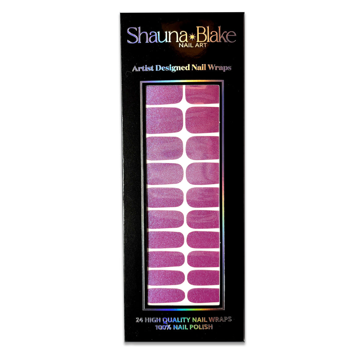 Mystic Aster Exclusive Nail Wraps (Color Shift Purple/Violet/Blue)