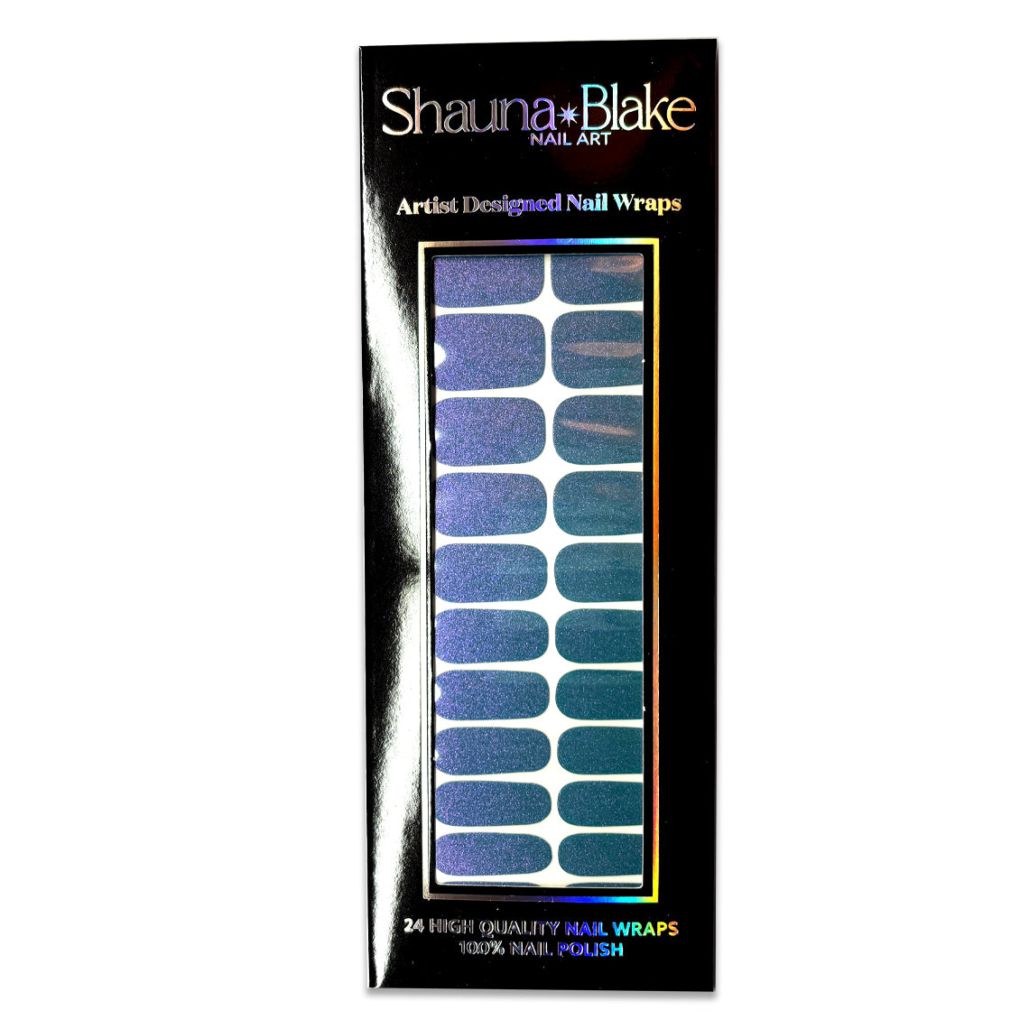 Mystic Blueviolet Exclusive Nail Wraps (Color Shift Violet/Blueviolet/purple)
