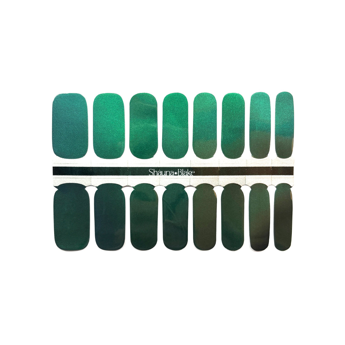 Mystic Teal Nail Wraps (Color Shift)