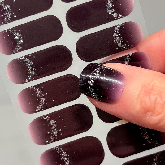Night Magic Nail Wraps (GLITTER)