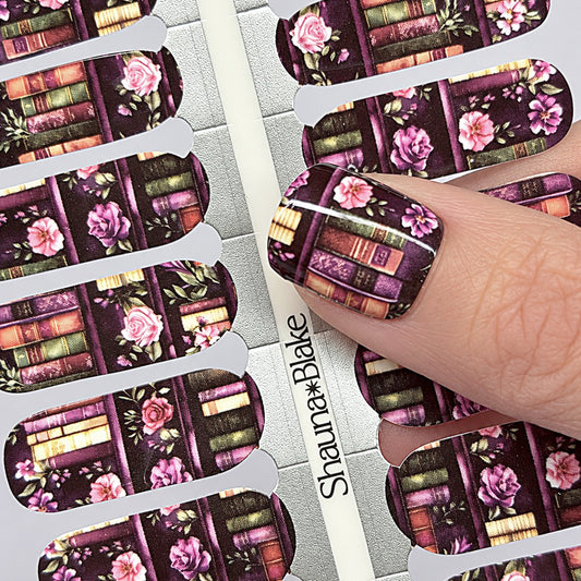 Novel Romance Exclusive Design Nail Wraps