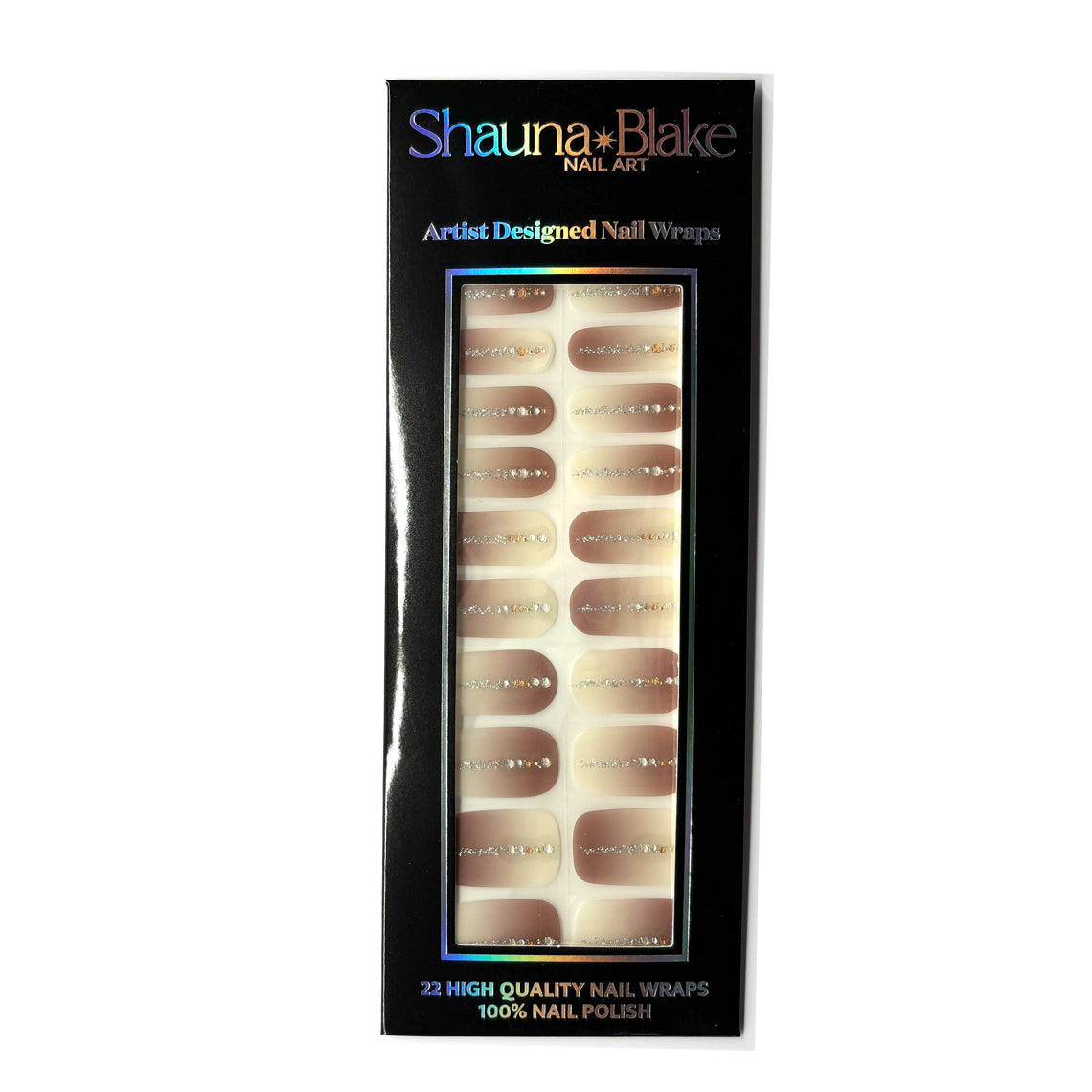 Rhinestone Cowgirl No Light Gel Nail Wraps (NLG)