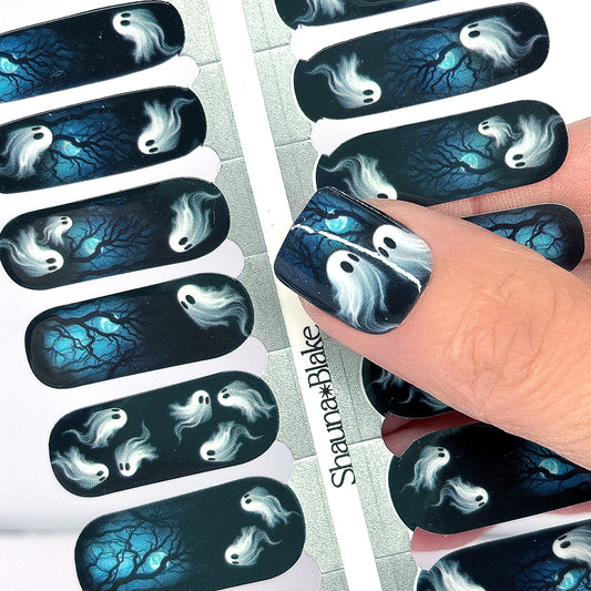Spectral Night Exclusive Design Nail Wraps