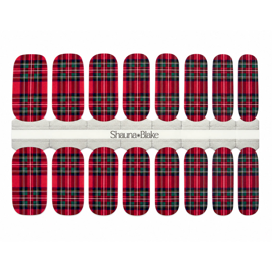 Stewart Plaid Exclusive Design Nail Wraps