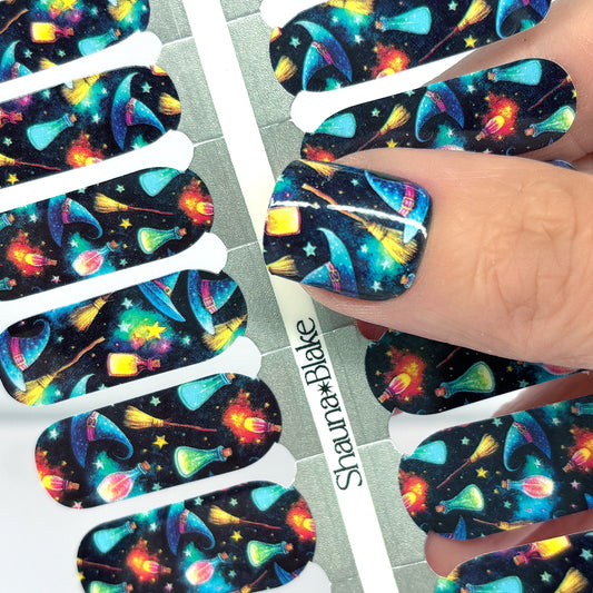 Witches Brew Exclusive Design Nail Wraps