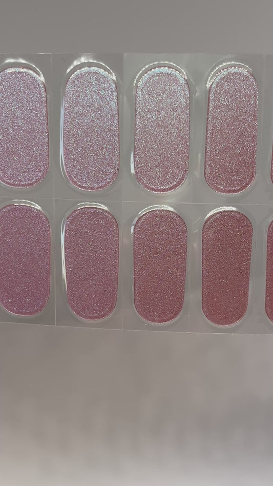 Dusty Rose Shifter No Light Gel Nail Wraps (NLG)