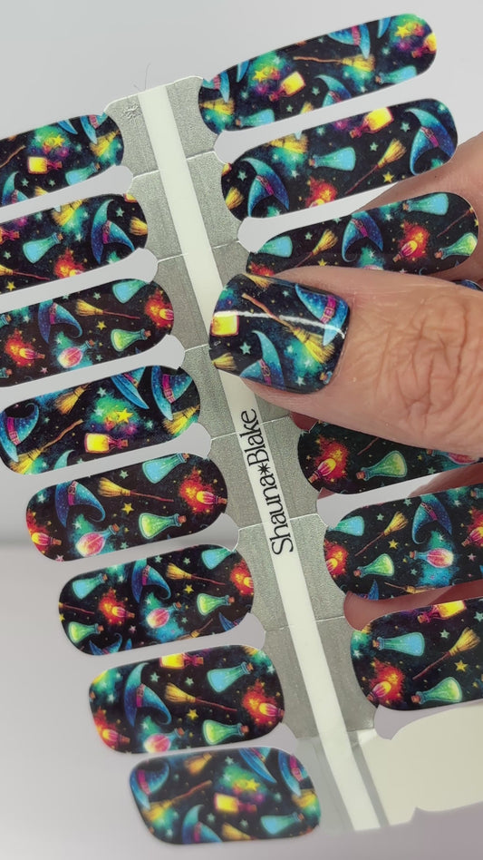 Witches Brew Exclusive Design Nail Wraps